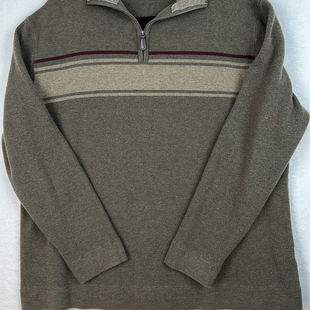 Reunion Men’s Pullover Sweater Brown Multicolored Size XLarge - Picture 5 of 10